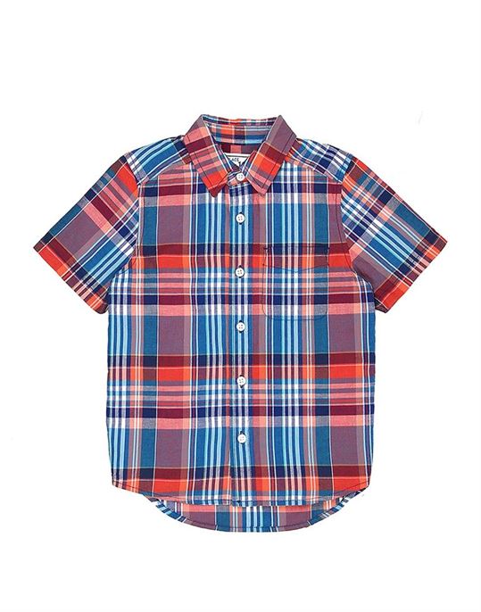 The Children’s Place Boys Casual Wear Checkered Shirt