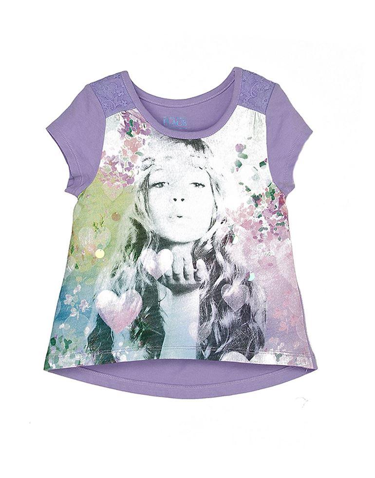 The Children’s Place Girls Casual Wear Printed Top