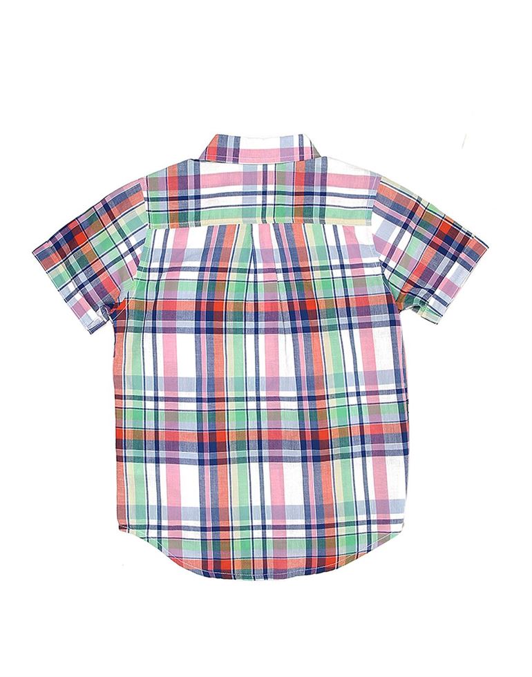 The Children’s Place Boys Casual Wear Checkered Shirt