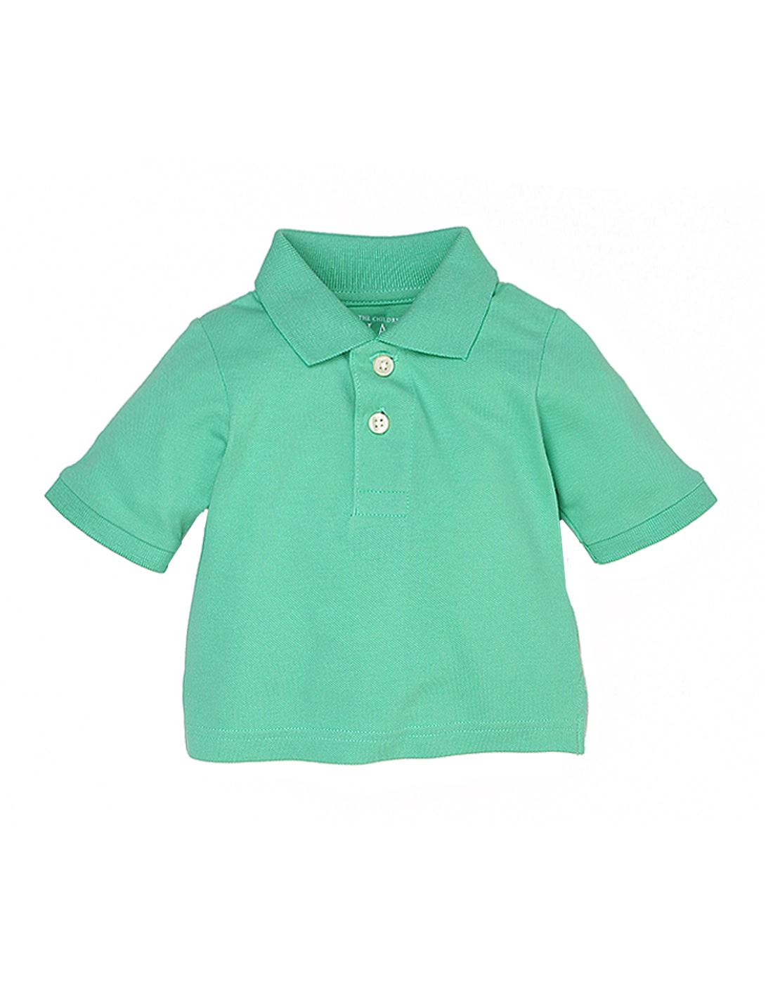 The Children’s Place Boys Casual Wear Solid Polo T-Shirt