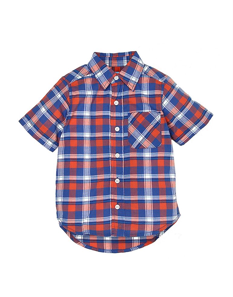 The Children’s Place Boys Casual Wear Checkered Shirt