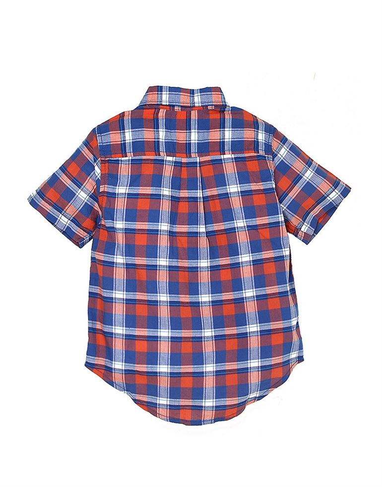 The Children’s Place Boys Casual Wear Checkered Shirt