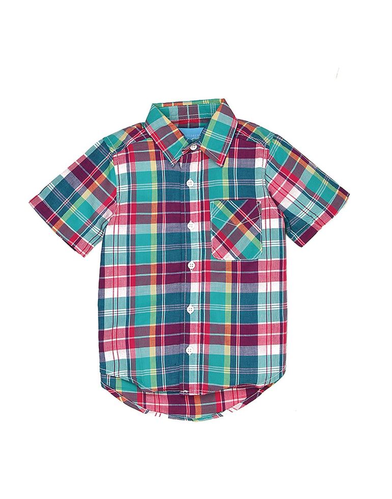 The Children’s Place Boys Casual Wear Checkered Shirt