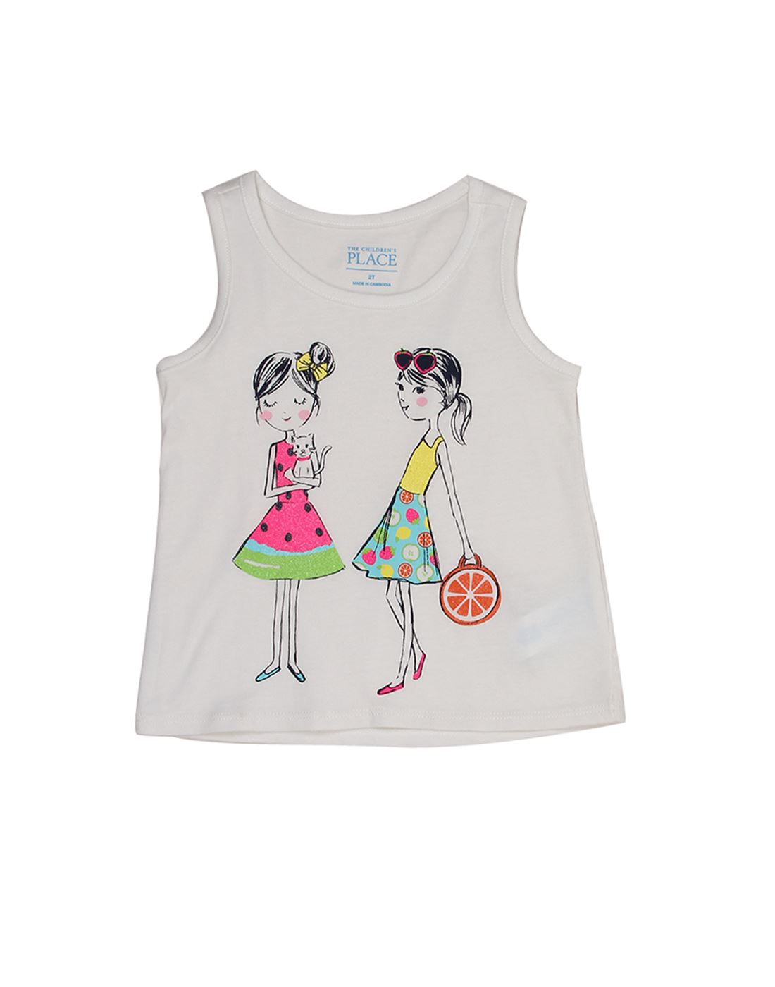 The Children’s Place Girls Casual Wear Printed Top