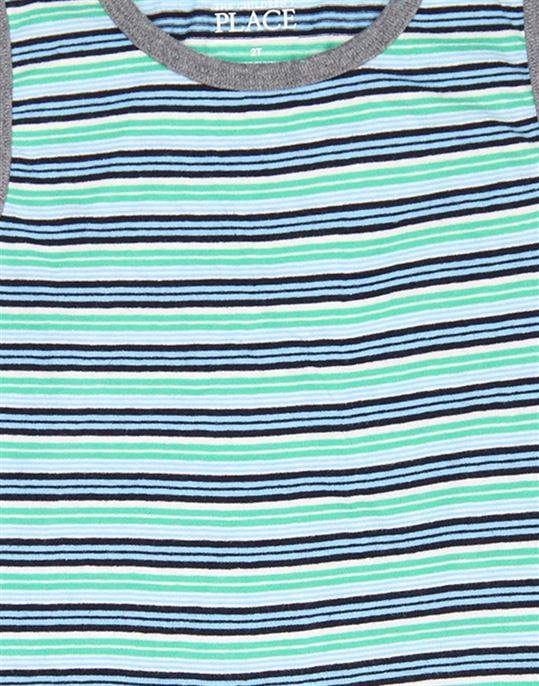 The Children’s Place Boys Casual Wear Striped T-Shirt