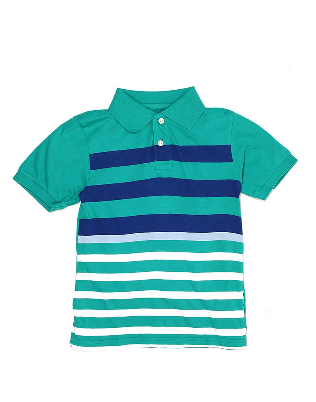 The Children’s Place Boys Casual Wear Striped Polo T-Shirt