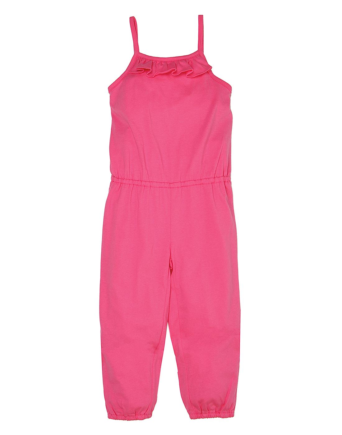 The Children’s Place Girls Casual Wear Solid Jump Suit