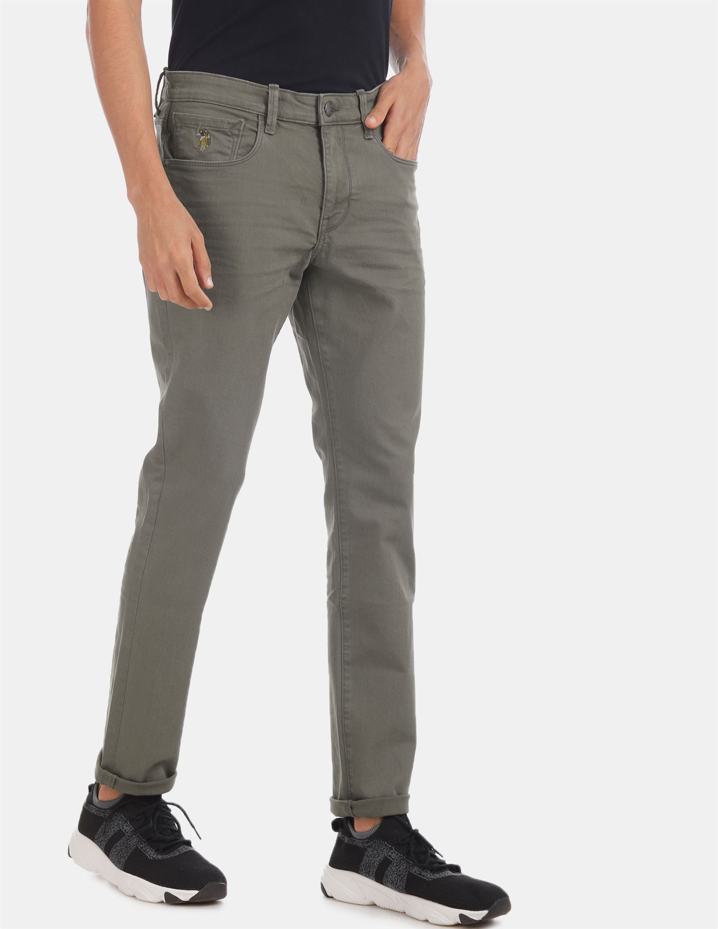 U.S. Polo Assn. Slim Fit Twill Cargo Pants, $50 | Amazon.com | Lookastic