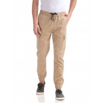 Aeropostale Men Casual Wear Solid Trouser