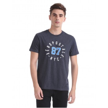 Aeropostale Men Casual Wear Printed T-Shirt