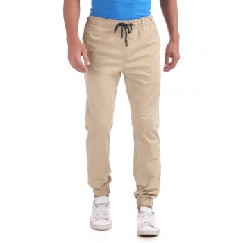 Aeropostale Men Casual Wear Solid Trouser