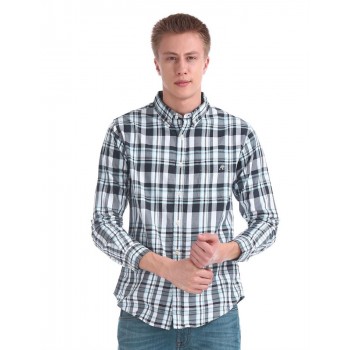 Aeropostale Men Casual Wear Checkered Shirt