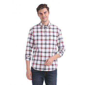 Aeropostale Men Casual Wear Checkered Shirt