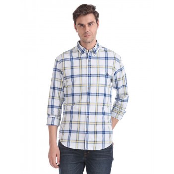 Aeropostale Men Casual Wear Checkered Shirt