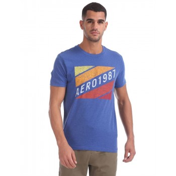 Aeropostale Men Casual Wear Graphic Print T-Shirt