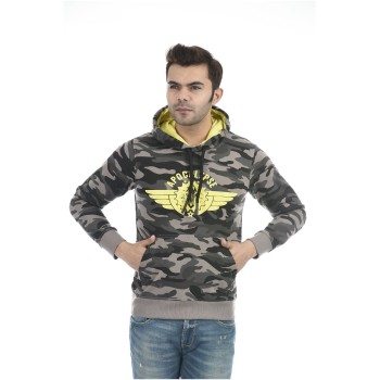 Apocalypse Men Winter Wear Grey Sweatshirt