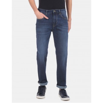 Flying Machine Men's Casual Wear  Dark Blue  Jeans