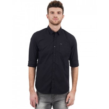 Flying Machine Casual Solid Men Shirt