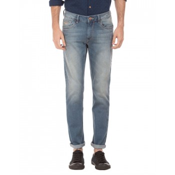 Flying Machine Men Casual Wear Blue Jeans