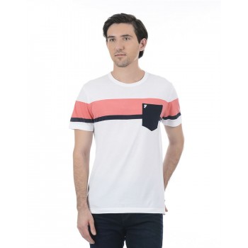 French Connection Men Casual Wear Striped T-Shirt