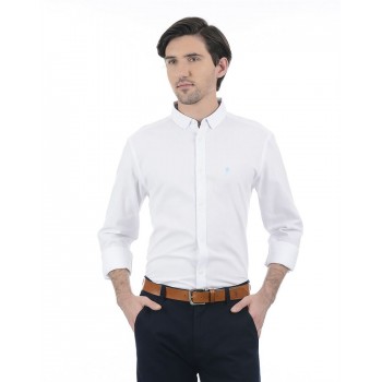 French Connection Men Casual Wear Solid Shirt