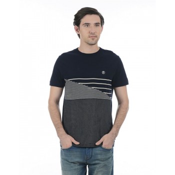 French Connection Men Casual Wear Striped T-Shirt