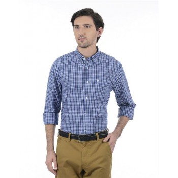 French Connection Men Casual Wear Checkered Shirt