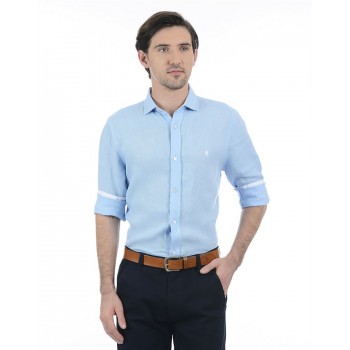 French Connection Men Casual Wear Solid Shirt