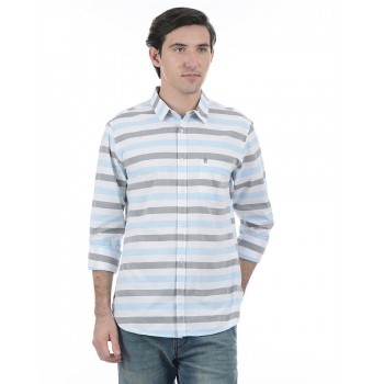 French Connection Men Casual Wear Striped Shirt