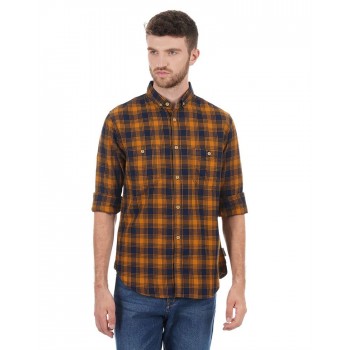 French Connection Men Casual Wear Checkered Shirt