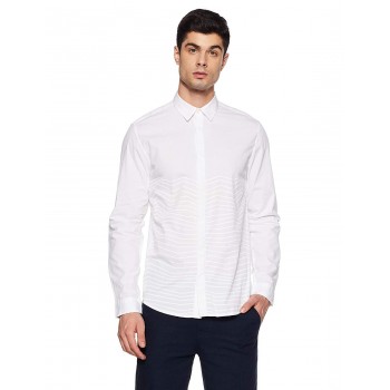 Jack & Jones Men Casual Wear Striped Shirt