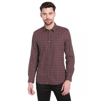 Jack n Jones Men Casual Wear Printed Shirt