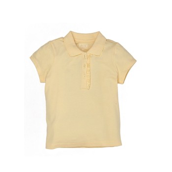 The Children’s Place Girls Casual Wear Solid Polo T-Shirt