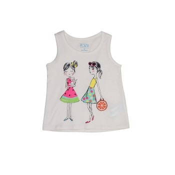 The Children’s Place Girls Casual Wear Printed Top