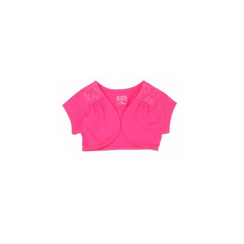 The Children's Place Girls Solid Casual Wear Shrug