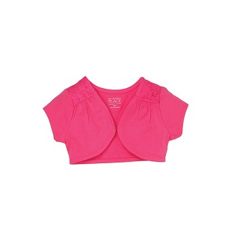 The Children’s Place Girls Casual Wear Solid Shrug