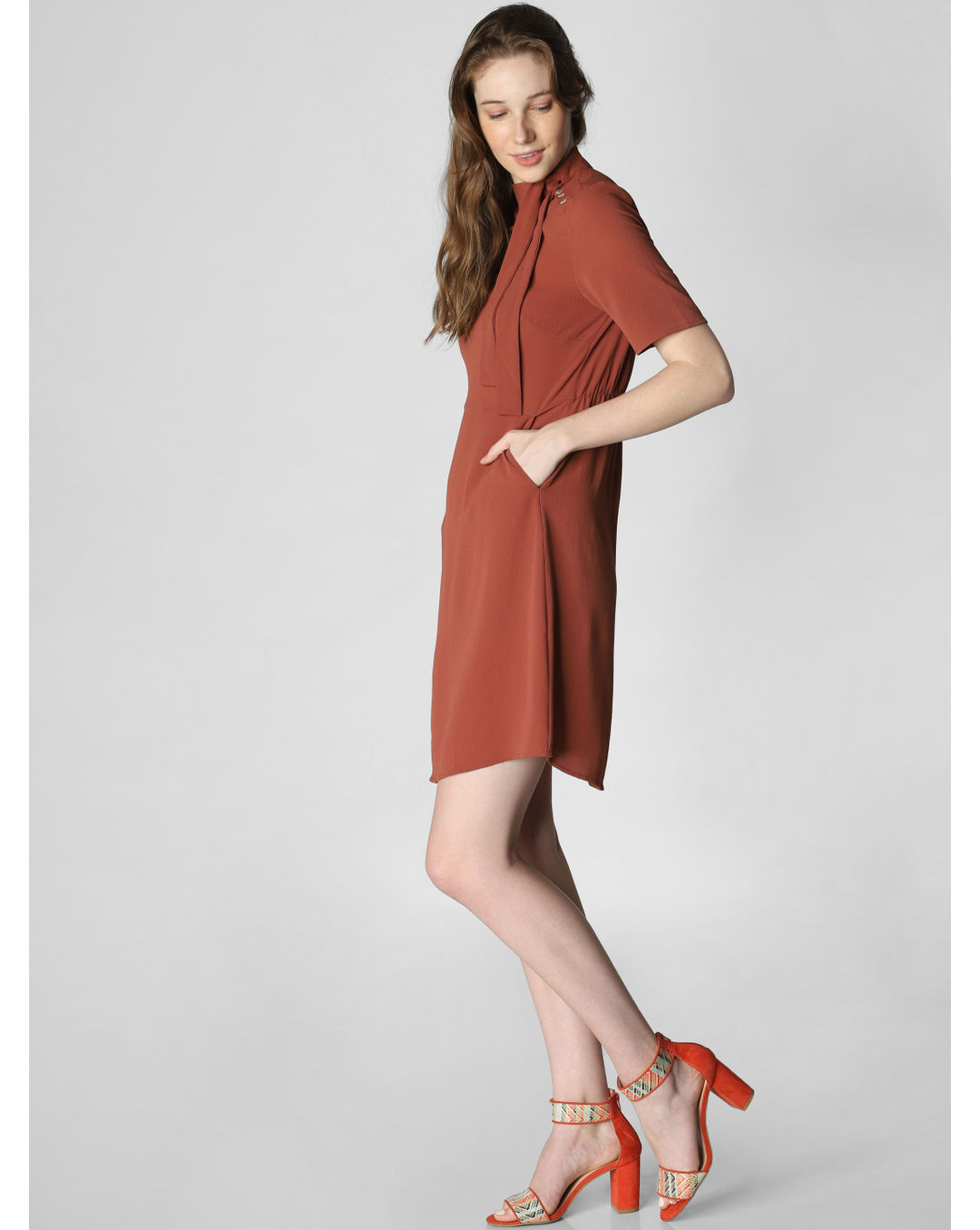 Vero Moda Women Casual Wear Solid Dress