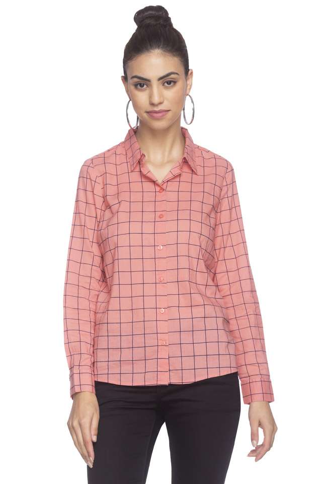 Vero Moda Women Casual Wear Checkered Shirt