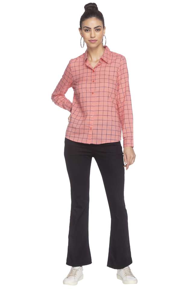 Vero Moda Women Casual Wear Checkered Shirt